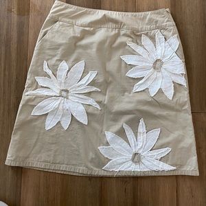 Boden a line flower skirt